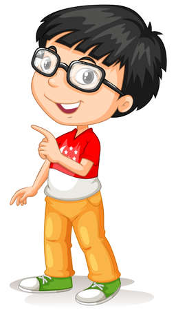 Asian boy animation Asian boy animation